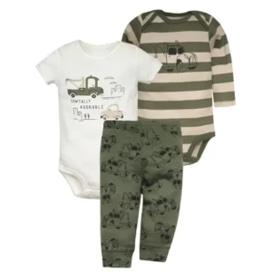 2026 bodysuits Pants 3Pcs Boys 0-1 y