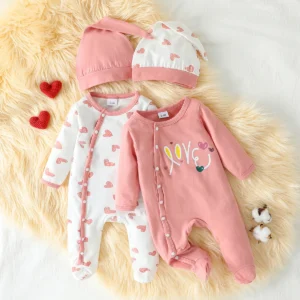 4Pcs Newborn Baby Girl Cute Spring/Autumn