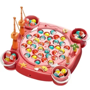 Fishing Toy Music Game Fish Rod Education