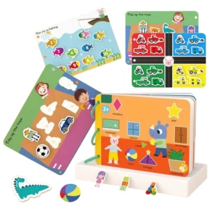 Busy Book  Number Matching Puzzle Educational