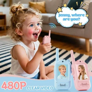Rechargeable Intercom Walkie-talkie Screen Video