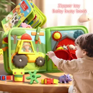 Felt Teaching Early Education kids Busy Book
