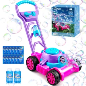 JOYFY Bubble Lawn Mower Bubble Machine