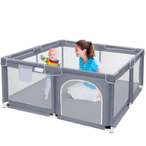 Playpen, Extra Large Play Yard for Indoor & Outdoor