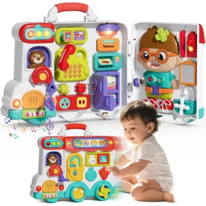 Busy Board Montessori Aged 2-3 Years, Educational Toy ,