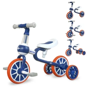 2 in 1 Convertible Tricycle, Kids Balance Bike with Pedals