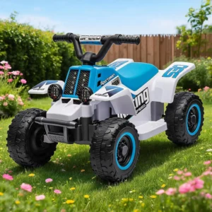 6V Kids Electric Ride-on ATV Quad, Rechargeable Battery-Powered