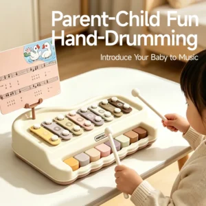 Eight-tone Hand Percussion Instrument Toy Educational Music