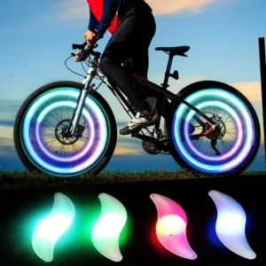 LED Bicycle Wheel Spoke Light Colorful Waterproof